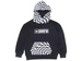 Converse Little/Big Boy's Checker Print Sweatshirt Hoodie Pullover