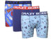 CrazyBoxer Men's Star Wars Underwear 3-Pairs Graphic Boxer Briefs