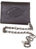 Dickies Men's Trifold Leather Chain Wallet