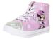 Disney Junior Toddler/Little Girl's Minnie Mouse Canvas High Top Sneakers Shoes