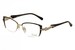 Diva Women's Eyeglasses 5434 Half Rim Optical Frame