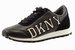 DKNY Women's Jete Logo Varsity Leather Fashion Sneakers Shoes