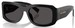 Dolce & Gabbana DG4503 Sunglasses Men's Rectangle Shape