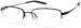 Eddie Bauer EB32045 Eyeglasses Men's Semi Rim Rectangle Shape