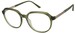 Elle 13566 Eyeglasses Women's Full Rim Round Shape