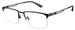 Emporio Armani EA1143 Eyeglasses Men's Semi Rim Rectangle Shape