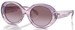 Emporio Armani EA4231U Sunglasses Women's Oval Shape