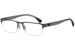 Emporio Armani Men's Eyeglasses EA1050 EA/1050 Half Rim Optical Frame