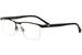 Emporio Armani Men's Eyeglasses EA1056 EA/1056 Half Rim Optical Frame