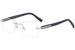 Ermenegildo Zegna Men's Eyeglasses EZ5003 EZ/5003 Rimless Optical Frame