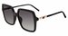 Escada SESD46 Sunglasses Women's Square Shape