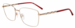 Escada VESD53 Eyeglasses Women's Full Rim Square Shape