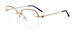 Escada VESD63 Eyeglasses Women's Semi Rim