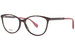 Fendi FF0449 Eyeglasses Women's Full Rim Cat Eye