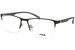 Fila VF9944 Eyeglasses Men's Half Rim Rectangular Optical Frame