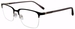 Fila VFI395 Eyeglasses Men's Semi Rim Square Shape