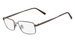 Flexon Larsen 600 Eyeglasses Men's Full Rim Rectangle Shape