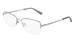 Flexon W3043 Eyeglasses Women's Semi Rim Rectangle Shape