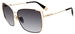 Furla SFU600 Sunglasses Women's Butterfly Shape