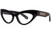 Gucci GG1295O Eyeglasses Women's Full Rim Cat Eye