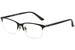 Gucci Men's Eyeglasses GG0132OJ GG/0132/OJ Half Rim Titanium Optical Frame