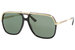 Gucci Men's GG0200S GG/0200/S Fashion Pilot Sunglasses