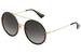 Gucci Women's GG0061S GG/0061/S Round Sunglasses