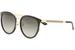 Gucci Women's GG0077SK GG/0077/SK Round Sunglasses