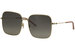 Gucci Women's GG0443S Fashion Square Sunglasses