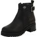 Harley Davidson Women's Kelso Textured Ankle Boots Shoes