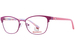 Hello Kitty HK371 Eyeglasses Youth Kids Girl's Full Rim Round Shape