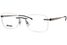 Hugo Boss 1424 Eyeglasses Men's Rimless Rectangle Shape