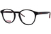 Hugo Boss HG-1197 Eyeglasses Men's Full Rim Round Shape - Black-807