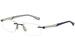 Hugo Boss Men's Eyeglasses 0710 Rimless Optical Frame