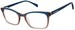 Isaac Mizrahi 30076 Eyeglasses Women's Full Rim Rectangle Shape