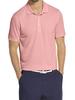 Izod Men's Golf Champion Grid UV Protection Short Sleeve Polo Shirt