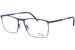 Jaguar 33615 Eyeglasses Men's Full Rim Rectangle Shape