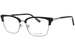 Jill Stuart JS452 Eyeglasses Women's Full Rim Rectangle Shape