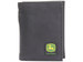 John Deere Men's Access Wallet Trifold Pebble Grain Logo Patch