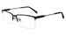 Jones New York J363 Eyeglasses Men's Semi Rim Rectangle Shape