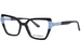 Karl Lagerfeld KL6131 Eyeglasses Women's Full Rim Square Shape