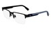 Lacoste L2305 Eyeglasses Men's Semi Rim Rectangle Shape