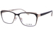 L.A.M.B. LAUF103 Eyeglasses Women's Full Rim Rectangle Shape