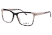 L.A.M.B. LAUF117 Eyeglasses Women's Full Rim Square Shape