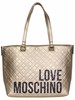 Love Moschino Women's Logo Tote Shoppers Quilted Handbag