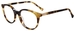 Lucky Brand VLBD731 Eyeglasses Youth Kids Girl's Full Rim Round Shape