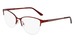 Marchon NYC M-4022 Eyeglasses Women's Semi Rim Cat Eye