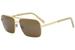 Maui Jim Men's Compass MJ714 MJ/714 Fashion Pilot Polarized Sunglasses