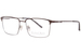 Michael Ryen MR-334 Eyeglasses Men's Full Rim Rectangle Shape