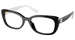 Miu Miu MU-07VV Eyeglasses Women's Full Rim Rectangle Shape